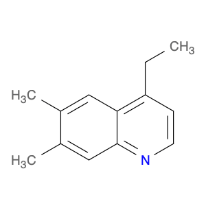 Quinoline, 4-ethyl-6,7-dimethyl-