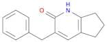 2H-Cyclopenta[b]pyridin-2-one, 1,5,6,7-tetrahydro-3-(phenylmethyl)-