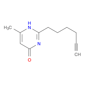 2-(Hex-5-yn-1-yl)-6-methylpyrimidin-4(1H)-one
