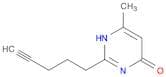 6-Methyl-2-(pent-4-yn-1-yl)pyrimidin-4(1H)-one