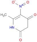 2,4(1H,3H)-Pyridinedione, 6-methyl-5-nitro-
