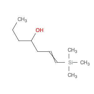 1-Hepten-4-ol, 1-(trimethylsilyl)-