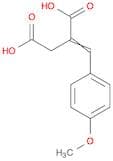 2-(4-Methoxybenzylidene)succinic acid