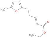 2-Pentenoic acid, 5-(5-methyl-2-furanyl)-, ethyl ester, (E)-