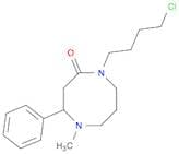 1,5-Diazocin-2(1H)-one, 1-(4-chlorobutyl)hexahydro-5-methyl-4-phenyl-
