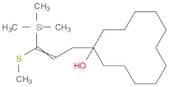 Cyclododecanol, 1-[3-(methylthio)-3-(trimethylsilyl)-2-propenyl]-