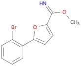 2-Furancarboximidic acid, 5-(2-bromophenyl)-, methyl ester