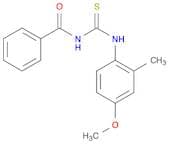 Benzamide, N-[[(4-methoxy-2-methylphenyl)amino]thioxomethyl]-