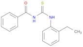 Benzamide, N-[[(2-ethylphenyl)amino]thioxomethyl]-