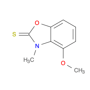 2(3H)-Benzoxazolethione, 4-methoxy-3-methyl-