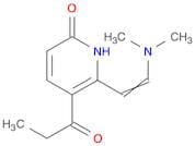2(1H)-Pyridinone, 6-[2-(dimethylamino)ethenyl]-5-(1-oxopropyl)-