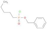 Phosphonochloridic acid, pentyl-, phenylmethyl ester