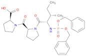 L-Proline, 1-[1-[N-[bis(phenylmethoxy)phosphinyl]-L-isoleucyl]-L-prolyl]-
