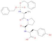 L-Tyrosine, N-[1-[N-[bis(phenylmethoxy)phosphinyl]-L-alanyl]-L-prolyl]-