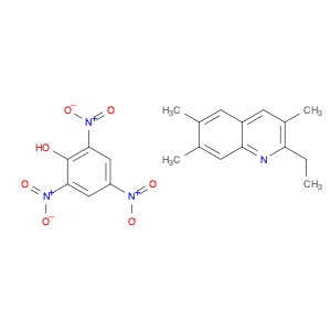 Quinoline, 2-ethyl-3,6,7-trimethyl-, compd. with 2,4,6-trinitrophenol (1:1)