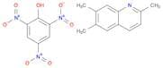 Quinoline, 2,6,7-trimethyl-, compd. with 2,4,6-trinitrophenol (1:1)