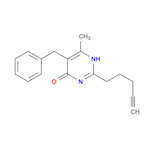 5-Benzyl-6-methyl-2-(pent-4-yn-1-yl)pyrimidin-4(1H)-one