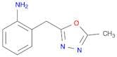 Benzenamine, 2-[(5-methyl-1,3,4-oxadiazol-2-yl)methyl]-