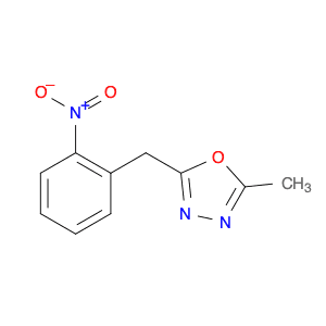 1,3,4-Oxadiazole, 2-methyl-5-[(2-nitrophenyl)methyl]-