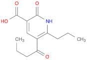 3-Pyridinecarboxylic acid, 1,2-dihydro-2-oxo-5-(1-oxobutyl)-6-propyl-