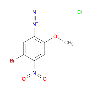 Benzenediazonium, 5-bromo-2-methoxy-4-nitro-, chloride