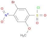 Benzenesulfonyl chloride, 5-bromo-2-methoxy-4-nitro-