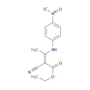 2-Butenoic acid, 2-cyano-3-[(4-nitrophenyl)amino]-, ethyl ester, (Z)-