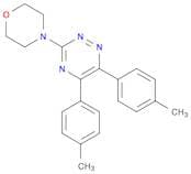 1,2,4-Triazine, 5,6-bis(4-methylphenyl)-3-(4-morpholinyl)-
