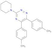 1,2,4-Triazine, 5,6-bis(4-methylphenyl)-3-(1-piperidinyl)-