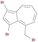 Azulene, 1,3-dibromo-4-(bromomethyl)-