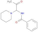 Benzamide, N-[2-oxo-1-(1-piperidinyl)propyl]-