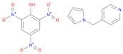 Pyridine, 4-(1H-pyrrol-1-ylmethyl)-, compd. with 2,4,6-trinitrophenol(1:1)