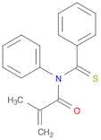 2-Propenamide, 2-methyl-N-phenyl-N-(phenylthioxomethyl)-