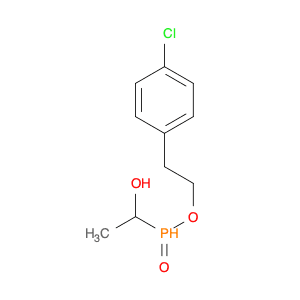 Phosphinic acid, (1-hydroxyethyl)-, 2-(4-chlorophenyl)ethyl ester