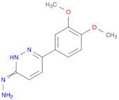 3(2H)-Pyridazinone, 6-(3,4-dimethoxyphenyl)-, hydrazone