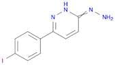 3(2H)-Pyridazinone, 6-(4-iodophenyl)-, hydrazone