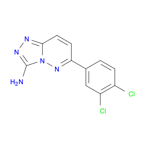 1,2,4-Triazolo[4,3-b]pyridazin-3-amine, 6-(3,4-dichlorophenyl)-