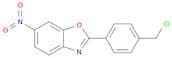 Benzoxazole, 2-[4-(chloromethyl)phenyl]-6-nitro-