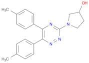 1-(5,6-Di-p-tolyl-1,2,4-triazin-3-yl)pyrrolidin-3-ol