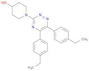 1-(5,6-Bis(4-ethylphenyl)-1,2,4-triazin-3-yl)piperidin-4-ol