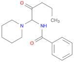 Benzamide, N-[2-oxo-1-(1-piperidinyl)pentyl]-