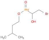 Phosphinic acid, (2-bromo-1-hydroxyethyl)-, 3-methylbutyl ester