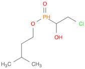 Phosphinic acid, (2-chloro-1-hydroxyethyl)-, 3-methylbutyl ester