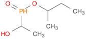 Phosphinic acid, (1-hydroxyethyl)-, 1-methylpropyl ester