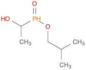 Phosphinic acid, (1-hydroxyethyl)-, 2-methylpropyl ester