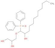 1,2-Propanediol, 3-[[1-(diphenylphosphinyl)-2-hydroxydodecyl]oxy]-