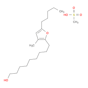 2-Furannonanol, 3-methyl-5-pentyl-, methanesulfonate