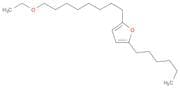 Furan, 2-(8-ethoxyoctyl)-5-hexyl-