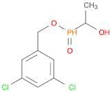 Phosphinic acid, (1-hydroxyethyl)-, (3,5-dichlorophenyl)methyl ester