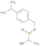 Phosphinic acid, (1-hydroxyethyl)-, [4-(1-methylethyl)phenyl]methyl ester